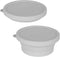 Collapsible Food Storage Containers BPA Free Collapsible Bowls for Camping Hiking Backpacking Travel Microwave, Dishwasher and Freezer Safe Foldab...