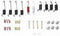 Raybestos H7268 Professional Grade Drum Brake Hardware Kit...