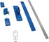 Cabinet Drawer Drilling Template Jig-Door Handles and Knobs Hardware Punch Locator for Easy Installation-Professional Measuring Woodworking Tool (...