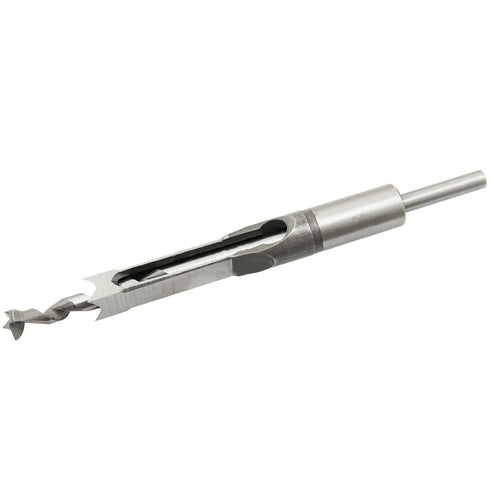 Woodworking Square Hole Drill Bit 1/2 High Carbon Steel Hollow Chisel Mortiser Power Tool Corner Chisel Square Auger Hole Opener Used for MDF Part...