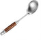 REDANT Stainless Steel Big Serving Spoons for Cooking - Metal Basting Spoon With Wooden Handle - Large Kitchen Spoon For Cooking,Mixing, Serving, ...