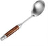 REDANT Stainless Steel Big Serving Spoons for Cooking - Metal Basting Spoon With Wooden Handle - Large Kitchen Spoon For Cooking,Mixing, Serving, ...
