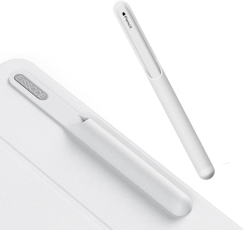 Pencil Case Holder Compatible with Apple Pencil (2nd Gen),TPU Silicone Pouch Case 3M Adhesive Sticky Back - Adheres to Magic Keyboard, Tablet, Cas...