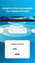 3 in 1 Wireless Charger, Magnetic Foldable 3 in 1 Charging Station, Fast Wireless Charging Pad, Compatible for iPhone 14/Pro/Max/Plus/13/12 Series...