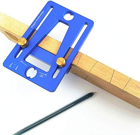 FTVOGUE Woodwork Dovetail Template Dovetail Marker Marking Tool Woodworking Scriber Gauge...