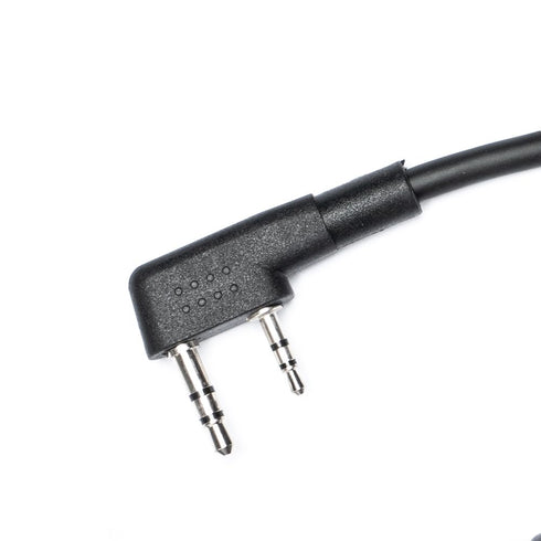 Fumei Mini XLR 5-PIN to K Plug Adapter 1.8m Durable Coiled Cable for Kenwood Baofeng HYT Two Way Handheld Radios and Headsets...