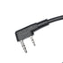 Fumei Mini XLR 5-PIN to K Plug Adapter 1.8m Durable Coiled Cable for Kenwood Baofeng HYT Two Way Handheld Radios and Headsets...