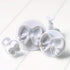 RAYNAG 3 Set Bowknot Plastic Fondant Plunger Cutters Cookie Pie Crust Cutout Molds Clay Cake Decorating Cutter Plungers (9 Pieces)...