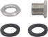Rabbit Watering System Bucket Connector Kit include 5/16" Hose Barb to 1/4" NPT Male Ball Valve and Stainless Steel Bulkhead Fitting...