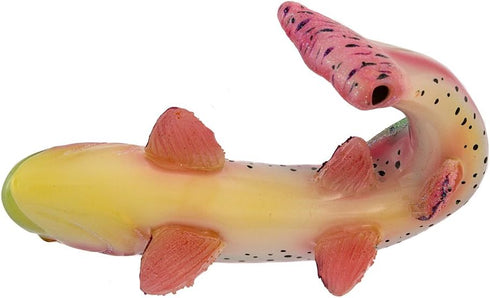 Noble Gems Kurt Adler Glass Rainbow Trout Fish Ornament, 4.75-Inch...