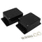 Junction Box IP65 Waterproof Dustproof ABS Plastic Universal Electric Project Enclosure with Fixed Ear Black 4.5x3.5x2.2 inch (2pc)...
