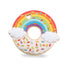 Rainbow Donut Sensory Chew Teether for Boys and Girls,Food Grade Silicone Safety Chewy Teething Toy for Kids with Autism, ADHD,Oral Motor,Teething...