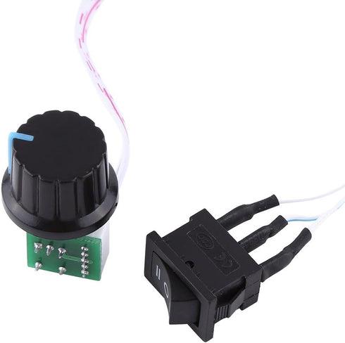 Motor Speed Controller Switch DC PWM Motor Controller for Brushed DC Motor Speed Control DC10V to 50V 30A...