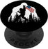 Bigfoot Rock On Hold American Flag Sasquatch Believers PopSockets Standard PopGrip...