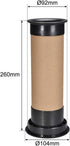 uxcell 92mm x 260mm Speaker Port Tube Subwoofer Bass Reflex Tube Bass Woofer Box 1pcs...