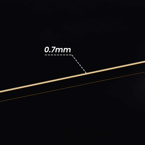 BENECREAT 21-Gauge Jewelry Wire (22 Yards) – Tarnish Resistant Light Gold Beading Wire for Bracelets, Necklaces & Crafting – Thin, Flexible Copper...