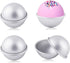 Bloss Bath Bomb Molds 4 Set 8 Pieces, DIY Metal Bath Bomb Mold 3.5 Inches 9CM, Bath Bomb Making kit, Bath Bomb Press Soap Making Mold Supplies Kit...