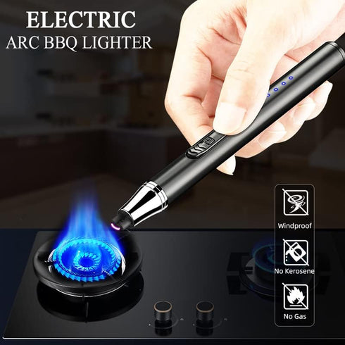 REDBANK Electric Candle Lighter USB Plasma Lighters, ARC Lighters Electric Lighters Rechargeable Windproof Lighters Long for Candle Lighter & Gril...