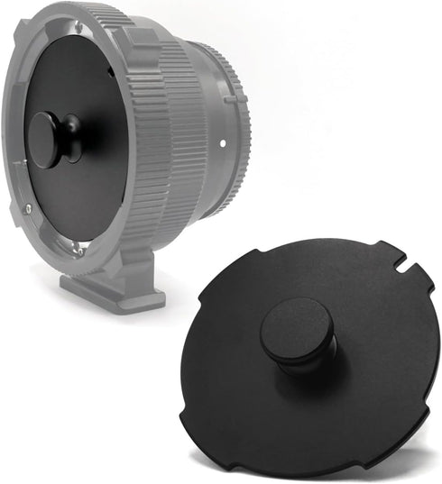 PL Mount Cine Cap, Compatible with ARRI?RED? Sony CineAlta?Aja Cion PL Cine Cameras and PL Mount Adapters Lens Side Cap, Anti-Dust & Scratch, Meta...