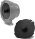 PL Mount Cine Cap, Compatible with ARRI?RED? Sony CineAlta?Aja Cion PL Cine Cameras and PL Mount Adapters Lens Side Cap, Anti-Dust & Scratch, Meta...