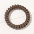 No Crease Coil Hair Ties 20 Pieces Traceless Spiral Hair Ties No Damage Phone Cord Hair Ties Elastics Hair Coils Plastic Hair Bands Spiral Bracele...