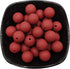 101pcs 15mm Silicone Round Beads for Keychain Making Maroon Color Silicone Pearl Rubber Spacer Beads Accessory Kit for DIY Pens Handmade Mom Neckl...