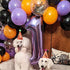40 Inch Purple number Helium Foil Birthday Party Digit Balloons (Purple 1)...