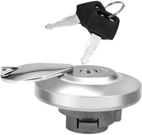 Fuel Gas Tank Cap Lock Cover with Keys compatible with Honda VTX Shadow Aero ACE Rebel Magna VLX VT600 Spirit 600 750 1100 1300 Yamaha Vstar 650 1...