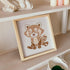 8pcs Small Animal Stencils 8×8inch Reusable Wild Animal Painting Stencils with Paint Brush Small Panda Lion Koala Cow Elephant Template for Wood R...