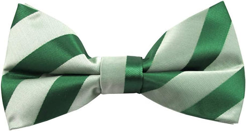 Jacob Alexander Men's Pre-Tied Tonal Stripe Clip-On Bow Tie...