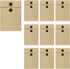 10 Pcs Vintage Kraft Paper File Folder Thickened A5 Filing Envelope Project Photo Pockets Reusable Document Wallet Bag with String Tie Closure for...