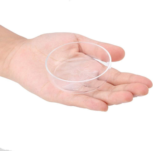 Acrylic Aquarium Shrimp Feeding Dish Bowl Fish Tank Transparent Food Container Feeder Tray Smaller Reptile Worms Pets Feeder Dish...