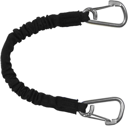 Extreme Max 3006.2879 BoatTector High-Strength Line Snubber & Storage Bungee, Value 2-Pack - 12" with Medium Hooks, Black...