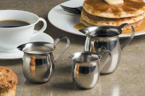 American Metalcraft CP500 Creamers, 4" Length x 2.5" Width, Silver...