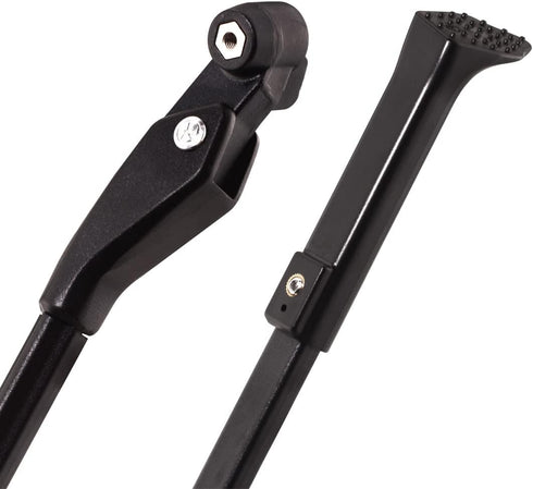 Bike Rear Side Stand Aluminium Alloy Quick Release Bicycle-Kickstand With Concealed Spring-Loaded Latch Non-Slip Rear Side for 24-27.5 Inch Mounta...