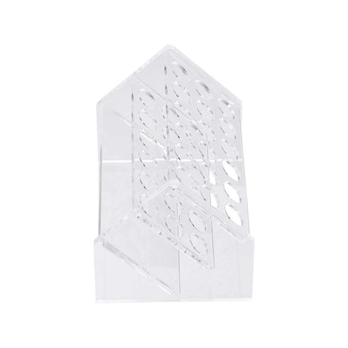 uxcell Slant Rack Acrylic Test Tube Holder 6 Wells for 50ml Centrifuge Tubes Clear...