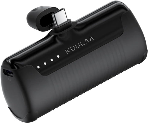 Kuulaa Portable Charger USB C Power Bank 4500mAh Small Portable Phone Charger Android Compact Plug in Battery Pack Portable Compatible with iPhone...