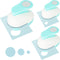 LOVEINUSA 3PCS Paper Hole Punches, Lever Punch Hole Punch Shapes Craft Paper Punch Set for Scrapbooking Festival Paper Greeting Card DIY Albums Ph...