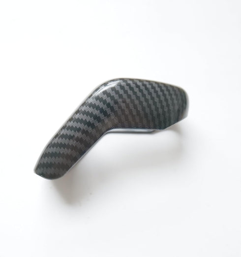 Sport Gear Shift Knob Overlay Trim for Land Rover Discovery Sport Range Rover Sport Evoque 2020 2021 2022 2023 (Carbon Fiber Style)...