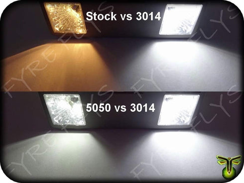 Fyre Flys 6 Piece White LED Interior Lights for 2016 2017 2018 2019 2020 2021 Honda Civic Super Bright 6000K 3014 Series SMD Package Kit with Map ...