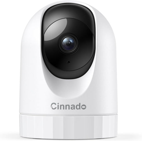 Security Camera Indoor-2K 360° WiFi Cameras for Home Security?Pet/Dog/Baby Camera with Phone app, 2-Way Audio, Night Vision, 24/7 SD Card Storage,...