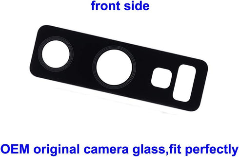 2pcs OEM Back Rear Camera Glass Lens Replacement for Samsung Galaxy Note 9 (All Carriers) with Adhesive Preinstalled with Repair Tools (Black)...