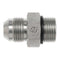 Brennan 6400-12-10-O Steel JIC Flared Tube Fitting, Straight, 3/4" Tube OD JIC Male x 7/8-14 Male Straight Thread O-Ring Boss...
