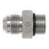 Brennan 6400-12-10-O Steel JIC Flared Tube Fitting, Straight, 3/4" Tube OD JIC Male x 7/8-14 Male Straight Thread O-Ring Boss...
