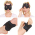 Hot Cold Therapy Gel Eye Cat Mask by FOMI Care | Ice Face Compress for Migraine, Headache, Stress, Puffiness, Dark Circles, Dry Eyes | Blackout Sl...