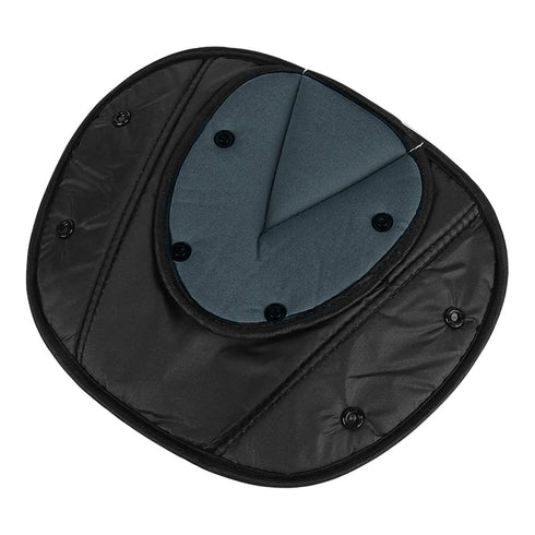 2Pcs Seat Belt Cover Strap Shoulder Pad Seatbelt Positioner Safety Belt Adjuster with Breathable Fabric?Grey+Grey?...