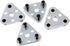 Forney 86104 Flints, Replacement, Triple Flint, 4-Pack...