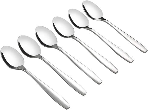 Ggbin 12 Pieces Stainless Steel Tea Spoon for Home or Coffee House, 5.9 Inches...
