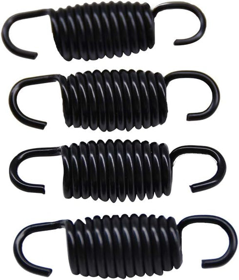 Yoogu (Pack of 8) 1-9/10 Inch Overall Length 1-3/4 in Coil Body Lengths Furniture Mechanism Tension Springs Replacement for Recliner Sofa Bed Blac...