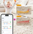 Maxcio Temperature Humidity Sensor, Smart Thermometer with App Notification, Wireless Hygrometer Monitor for Home, Free Data Storage, Requires Max...